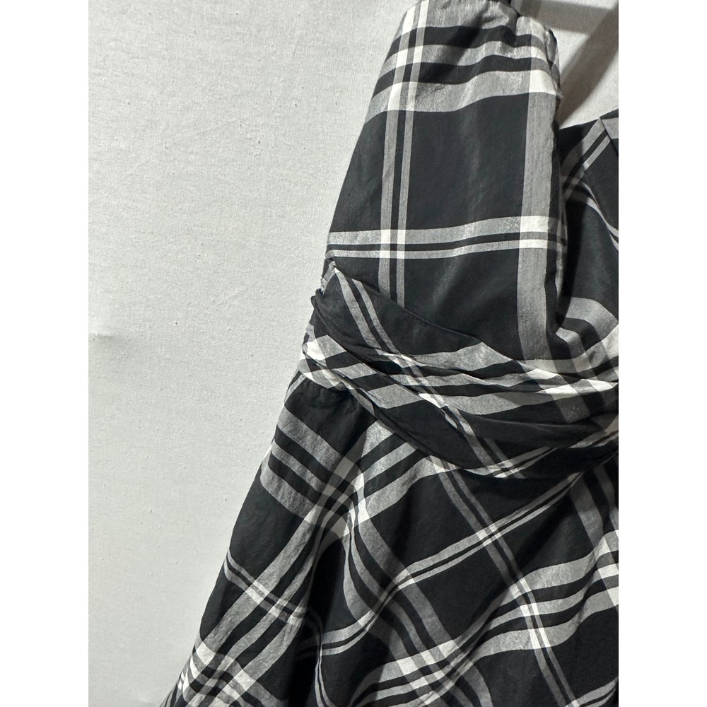 White House Black Market Plaid Mini Dress Strapless Sweetheart 12 - Picture 4 of 8